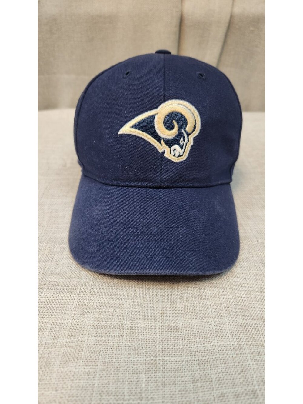 NFL St Louis LA Rams Football Logo 47 Brand Blue Hat Cap Adjustable Toddler USED - Picture 1 of 6